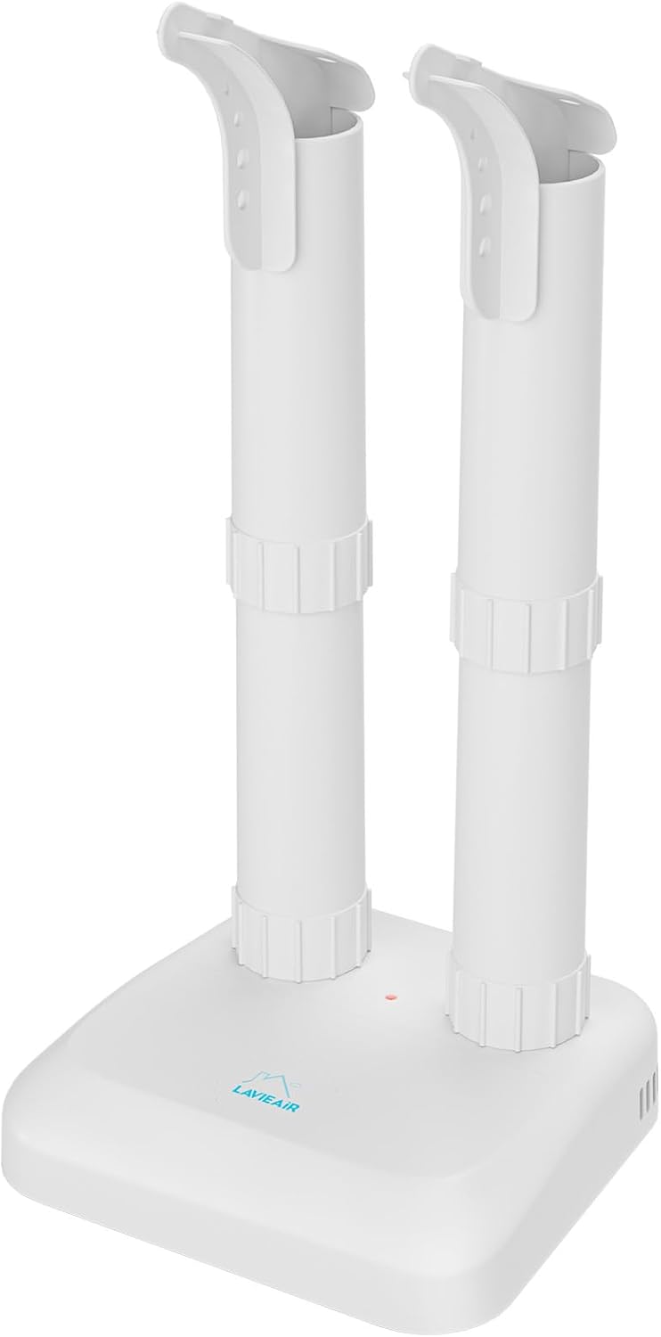 Boot Dryer Shoe Dryer for Work Boots Sneakers and Gloves, No Damage Ultra Low Temperature Drying, Fanless Noiseless Boot Warmer Deodorizer